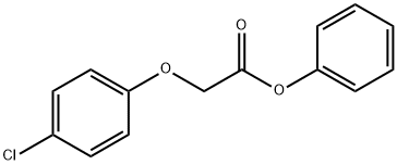 phenyl (4-chlorophenoxy)acetate 结构式