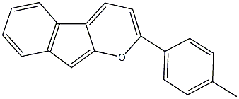 2-(4-methylphenyl)indeno[2,1-b]pyran Structure