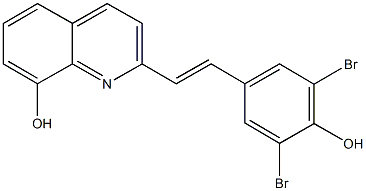 620960-58-9 2-[2-(3,5-dibromo-4-hydroxyphenyl)vinyl]-8-quinolinol