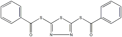 62132-94-9 S-[5-(benzoylsulfanyl)-1,3,4-thiadiazol-2-yl] benzenecarbothioate
