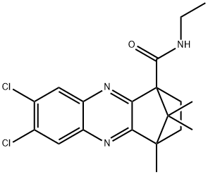 6,7-dichloro-N-ethyl-12,15,15-trimethyl-3,10-diazatetracyclo[10.2.1.0~2,11~.0~4,9~]pentadeca-2(11),3,5,7,9-pentaene-1-carboxamide Structure