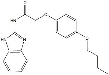 623915-96-8 N-(1H-benzimidazol-2-yl)-2-(4-butoxyphenoxy)acetamide