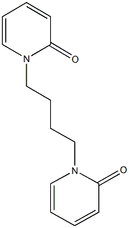 1-[4-(2-oxo-1(2H)-pyridinyl)butyl]-2(1H)-pyridinone,62455-36-1,结构式