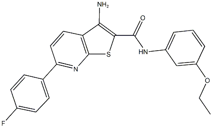 3-amino-N-(3-ethoxyphenyl)-6-(4-fluorophenyl)thieno[2,3-b]pyridine-2-carboxamide|