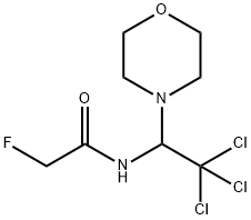 2-fluoro-N-[2,2,2-trichloro-1-(4-morpholinyl)ethyl]acetamide|