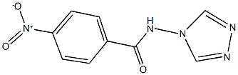 4-nitro-N-(4H-1,2,4-triazol-4-yl)benzamide,62591-62-2,结构式