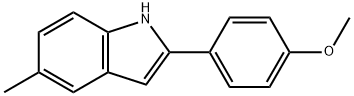 2-(4-methoxyphenyl)-5-methyl-1H-indole Structure