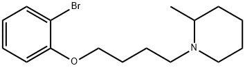 2-bromophenyl 4-(2-methyl-1-piperidinyl)butyl ether Structure