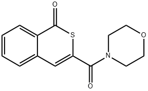 3-(4-morpholinylcarbonyl)-1H-isothiochromen-1-one|