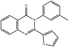 2-(2-furyl)-3-(3-methylphenyl)-4(3H)-quinazolinone|