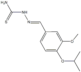 4-isopropoxy-3-methoxybenzaldehyde thiosemicarbazone|