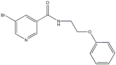 634168-55-1 5-bromo-N-(2-phenoxyethyl)nicotinamide