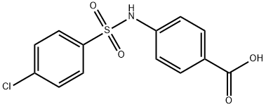 4-{[(4-chlorophenyl)sulfonyl]amino}benzoic acid,63421-70-5,结构式