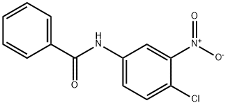 N-{4-chloro-3-nitrophenyl}benzamide Struktur