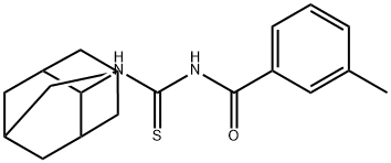 638151-57-2 N-(2-adamantyl)-N'-(3-methylbenzoyl)thiourea