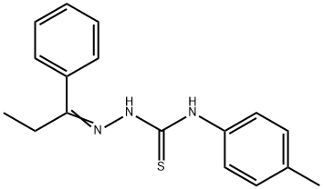 6389-86-2 1-phenyl-1-propanone N-(4-methylphenyl)thiosemicarbazone
