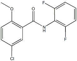 639786-83-7 5-chloro-N-(2,6-difluorophenyl)-2-methoxybenzamide