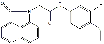 N-(3-chloro-4-methoxyphenyl)-2-(2-oxobenzo[cd]indol-1(2H)-yl)acetamide|