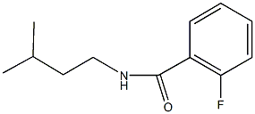 2-fluoro-N-isopentylbenzamide Structure