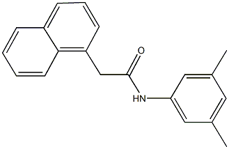 N-(3,5-dimethylphenyl)-2-(1-naphthyl)acetamide Structure