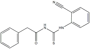 642969-77-5 N-(2-cyanophenyl)-N'-(phenylacetyl)thiourea