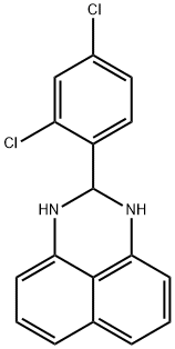2-(2,4-dichlorophenyl)-2,3-dihydro-1H-perimidine Structure