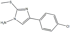 64403-78-7 4-(4-chlorophenyl)-2-(methylsulfanyl)-1H-imidazol-1-ylamine