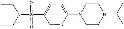 64614-88-6 N,N-diethyl-6-(4-isopropyl-1-piperazinyl)-3-pyridinesulfonamide