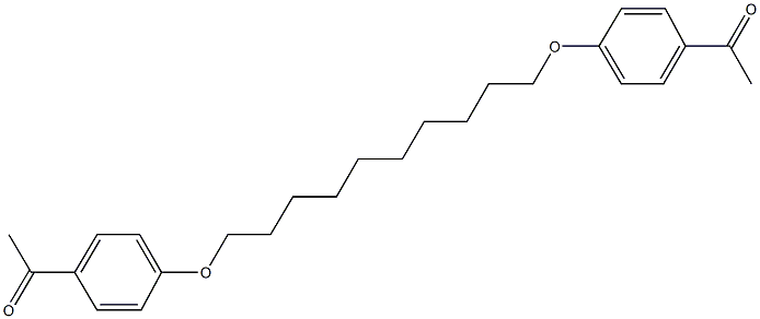 64621-37-0 1-(4-{[10-(4-acetylphenoxy)decyl]oxy}phenyl)ethanone