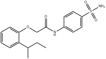 N-[4-(aminosulfonyl)phenyl]-2-(2-sec-butylphenoxy)acetamide|