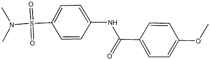 N-{4-[(dimethylamino)sulfonyl]phenyl}-4-methoxybenzamide|