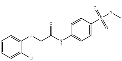 650585-09-4 2-(2-chlorophenoxy)-N-{4-[(dimethylamino)sulfonyl]phenyl}acetamide