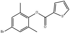 651710-80-4 4-bromo-2,6-dimethylphenyl 2-thiophenecarboxylate