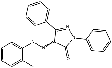 6528-20-7 1,3-diphenyl-1H-pyrazole-4,5-dione 4-[(2-methylphenyl)hydrazone]