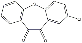 2-chlorodibenzo[b,f]thiepine-10,11-dione Structure