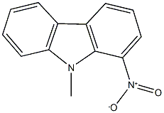 1-nitro-9-methyl-9H-carbazole,66243-81-0,结构式