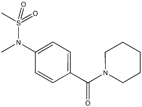 663164-25-8 N-methyl-N-[4-(1-piperidinylcarbonyl)phenyl]methanesulfonamide