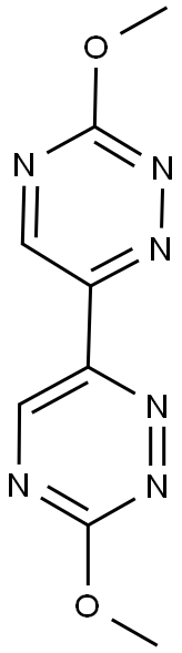 6,6'-bis[3-methoxy-1,2,4-triazine] Structure