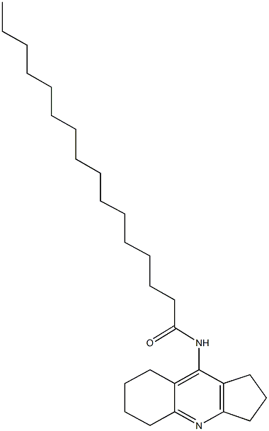 N-(2,3,5,6,7,8-hexahydro-1H-cyclopenta[b]quinolin-9-yl)hexadecanamide|