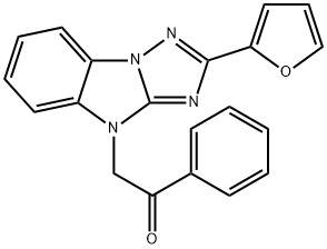 663218-19-7 2-[2-(2-furyl)-4H-[1,2,4]triazolo[1,5-a]benzimidazol-4-yl]-1-phenylethanone