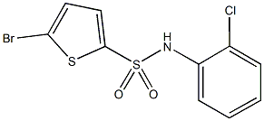 664318-31-4 5-bromo-N-(2-chlorophenyl)-2-thiophenesulfonamide