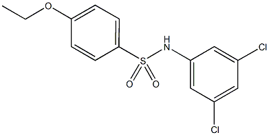 N-(3,5-dichlorophenyl)-4-ethoxybenzenesulfonamide Structure