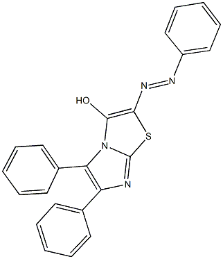 5,6-diphenyl-2-(phenyldiazenyl)imidazo[2,1-b][1,3]thiazol-3-ol|