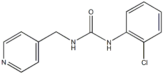 N-(2-chlorophenyl)-N'-(4-pyridinylmethyl)urea,66448-42-8,结构式