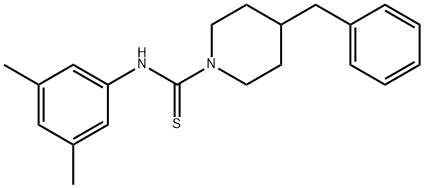 4-benzyl-N-(3,5-dimethylphenyl)piperidine-1-carbothioamide,664969-21-5,结构式