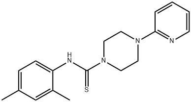 664969-41-9 N-(2,4-dimethylphenyl)-4-pyridin-2-ylpiperazine-1-carbothioamide