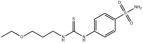 664970-08-5 4-({[(3-ethoxypropyl)amino]carbothioyl}amino)benzenesulfonamide