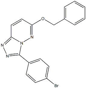 664971-35-1 benzyl 3-(4-bromophenyl)[1,2,4]triazolo[4,3-b]pyridazin-6-yl ether