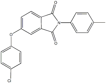 664974-34-9 5-(4-chlorophenoxy)-2-(4-methylphenyl)-1H-isoindole-1,3(2H)-dione