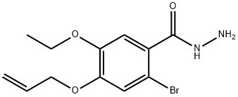 4-(allyloxy)-2-bromo-5-ethoxybenzohydrazide|4-(烯丙基氧基)-2-溴-5-乙氧基苯并HYDRAZIDE